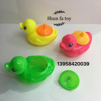 装糖玩具 塑料小玩具 赠品玩具 鸭子